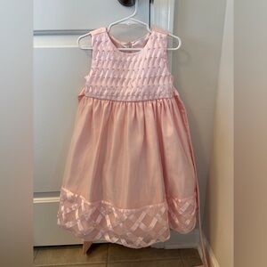 Pink American Princess Formal Dress Pearl Details Size 4T